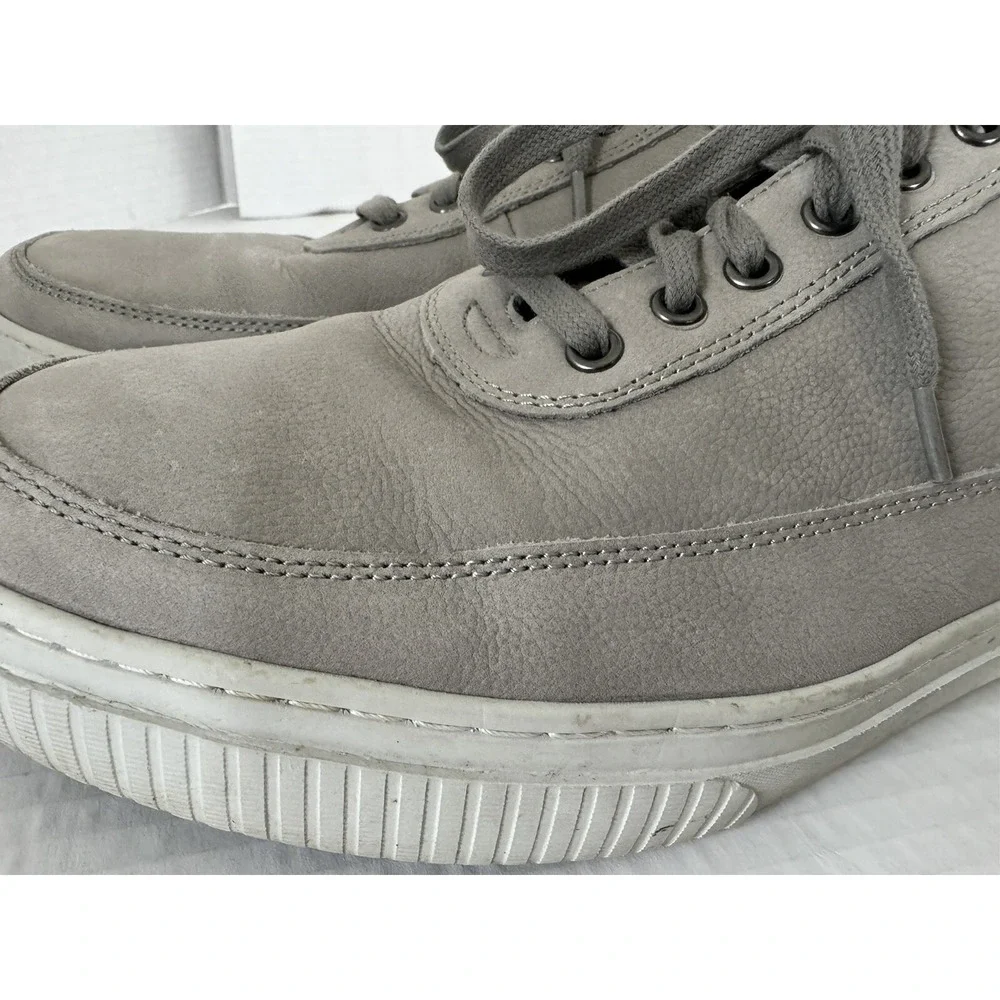 J&M Est 1850 size 10 1/2 M Men's Gray Leather Shoes 27-2329